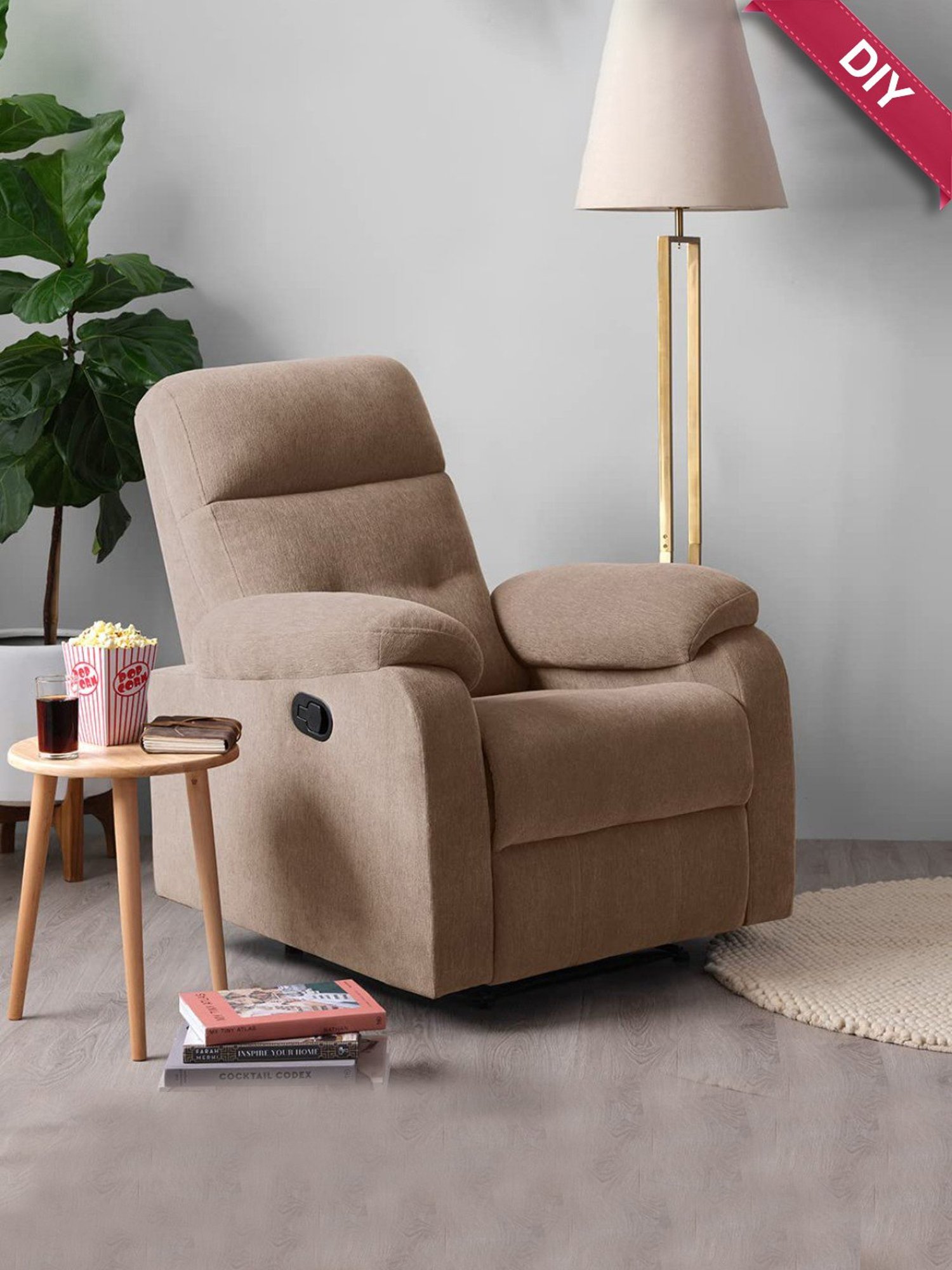 Queen Brady Convertible Sofa with Storage Gray - Serta