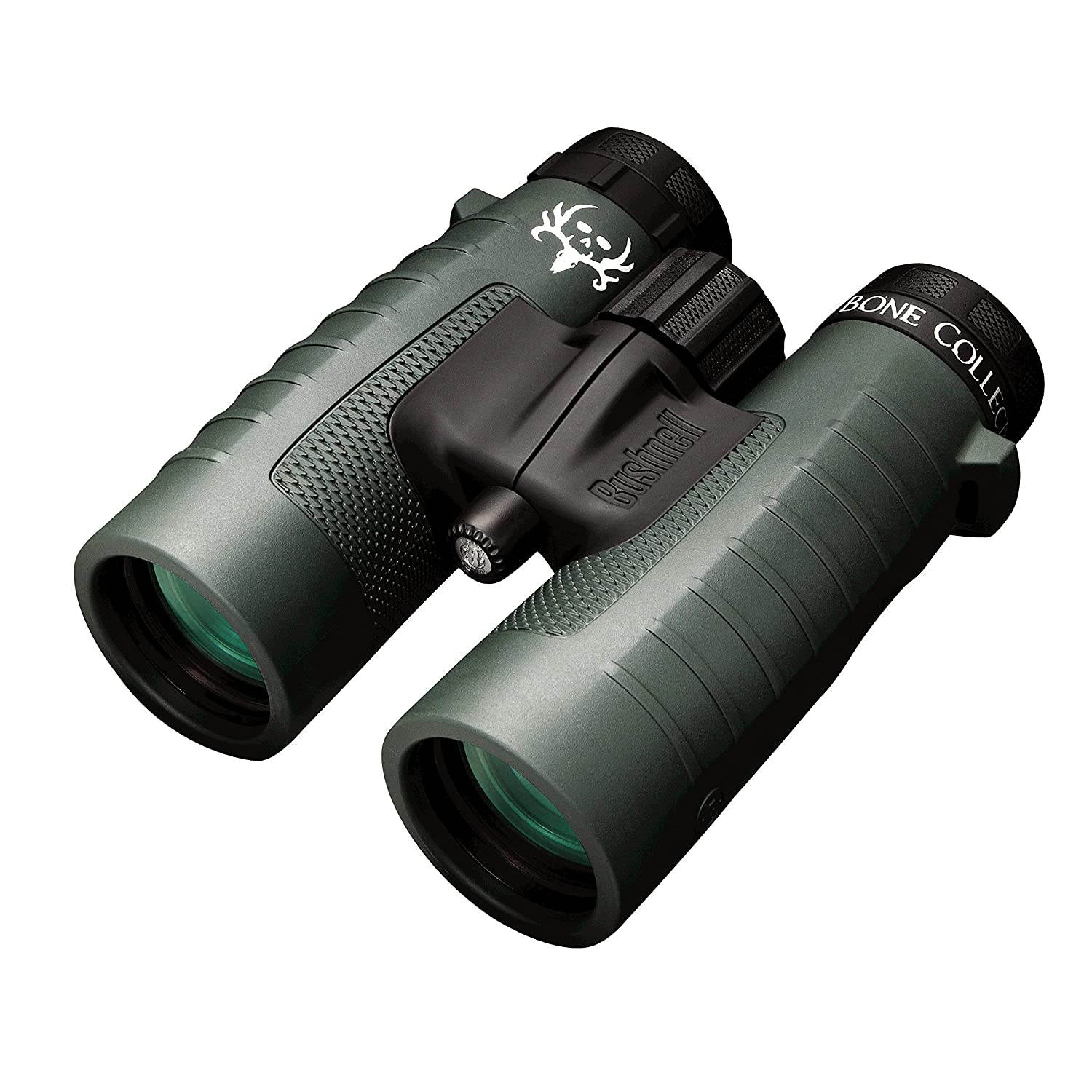 Bushnell Binocular Bundle: Trophy XLT 10x42 Binoculars (Bone Collector Edition) + Deluxe Binocular Harness