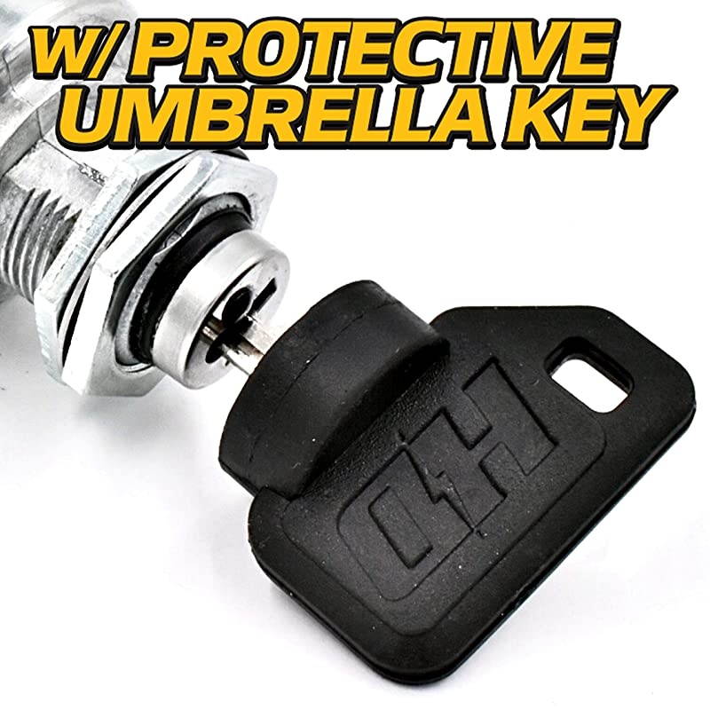 Starter Ignition Switch Replaces John Deere TCA22740 TCA15075 AM101561 with 3 Keys amp Free Carabiner