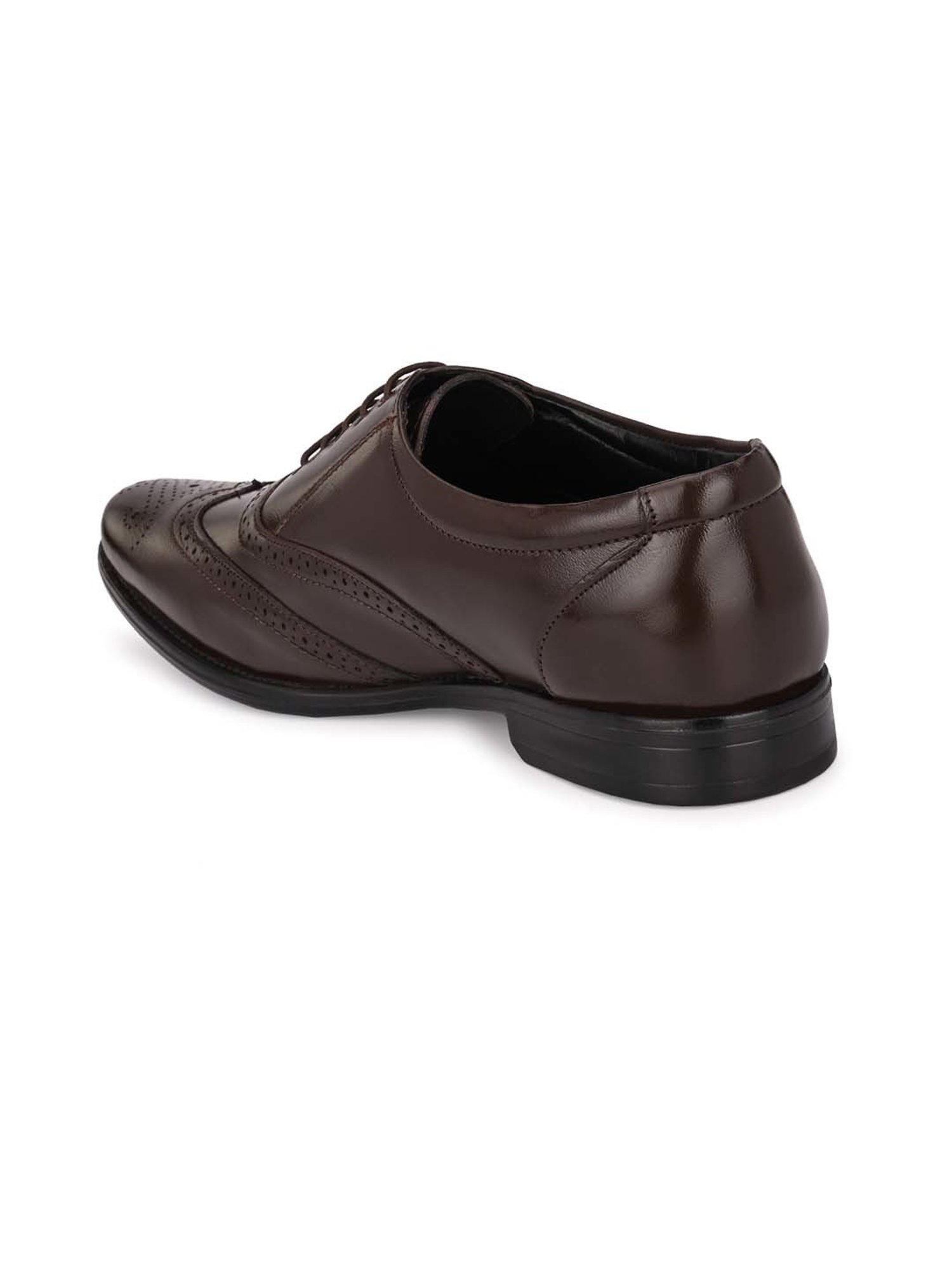 Eego Italy Men's Brown Oxford Shoes