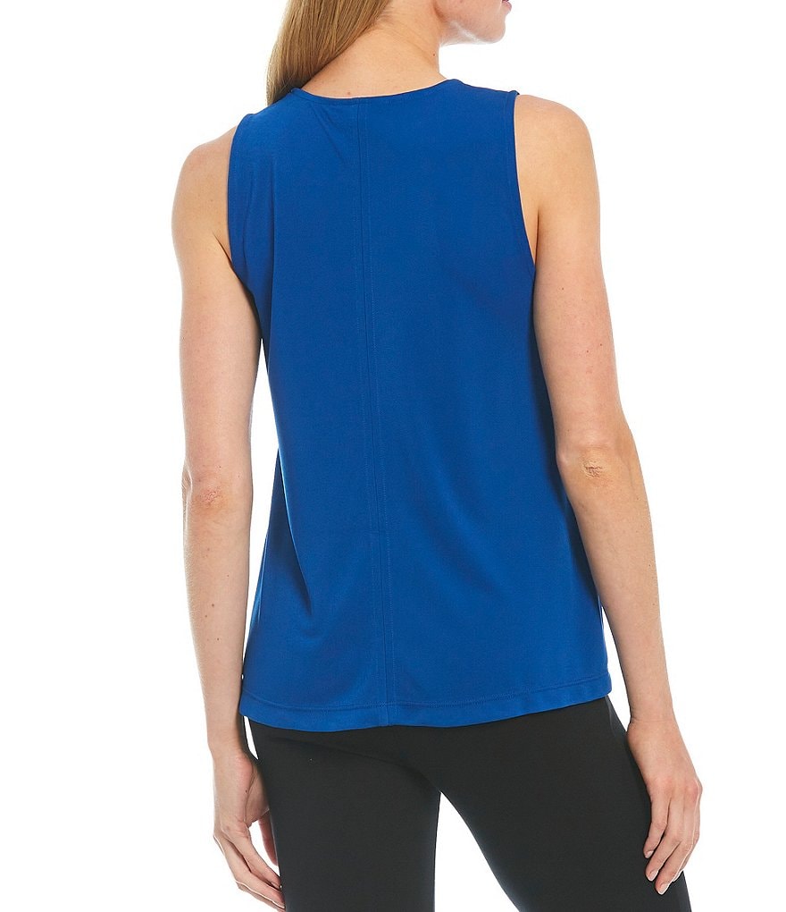 Donna Karan New York Sleeveless Side Slit Tunic