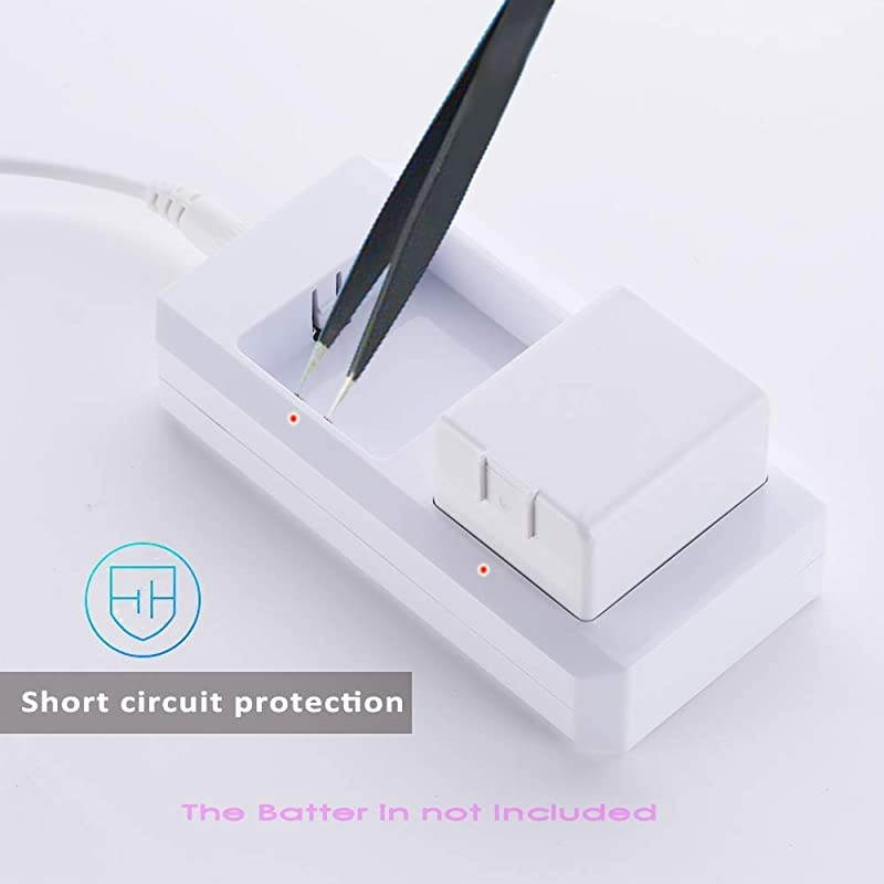 Station Compatible for Arlo Pro Rechargable Quick Dual Station for Arlo Pro 2 for Arlo Pro BatteriesCertified Pass FCCUL CertifiedNot Include Battery and Adapter