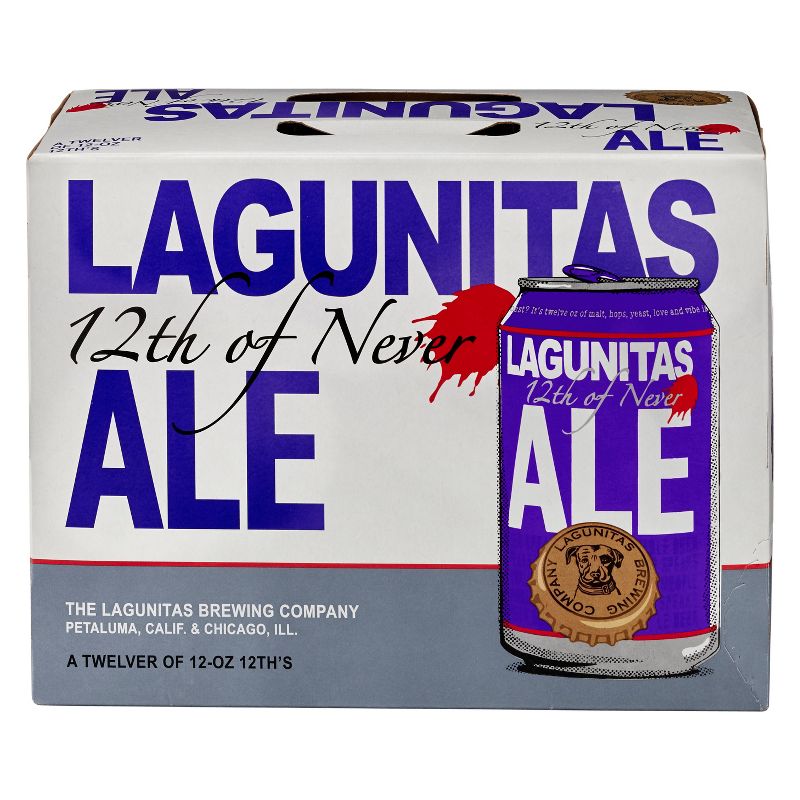 Lagunitas 12th of Never Pale Ale Beer - 12pk/12 fl oz Cans