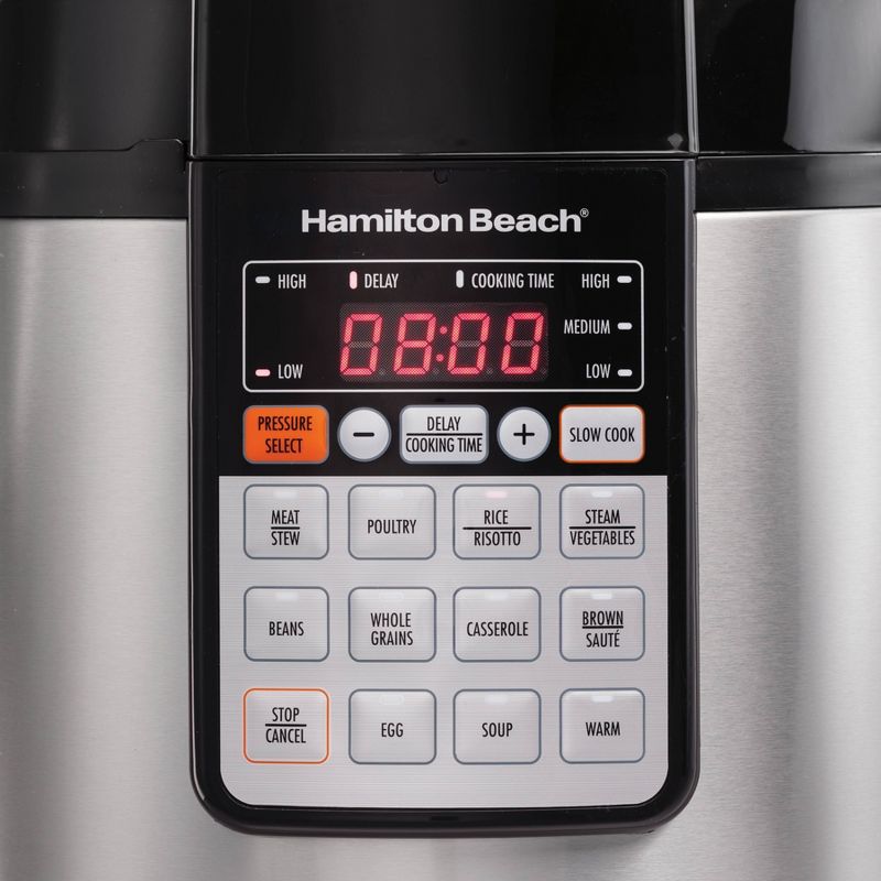 Hamilton Beach Electric Pressure Cooker - Black