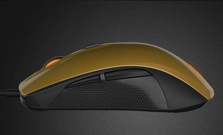 SteelSeries Rival 100 Optical Gaming Mouse - Gold