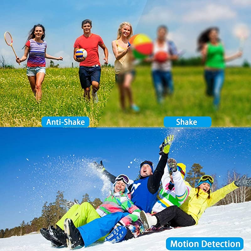 Camera YouTube Vlogging Camera HD 1080P 24MP Video Camcorder 16X Zoom with Wide Angle Lens, WiFi, Pause Function, Face Detection, 3&rsquo;&rsquo; IPS Screen, 32GB SD Card, 2xBattery