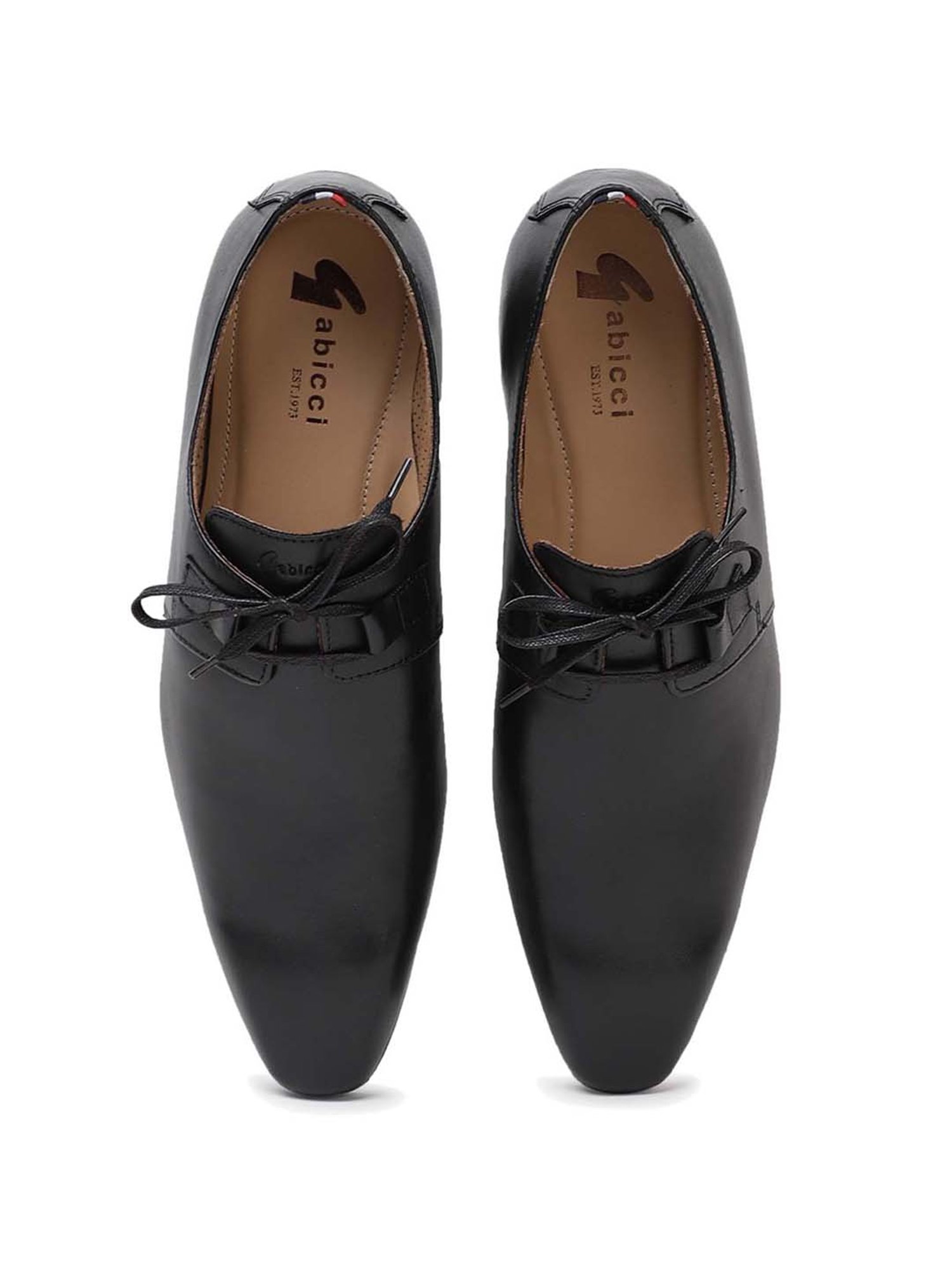 Gabicci Men's Black Derby Shoes
