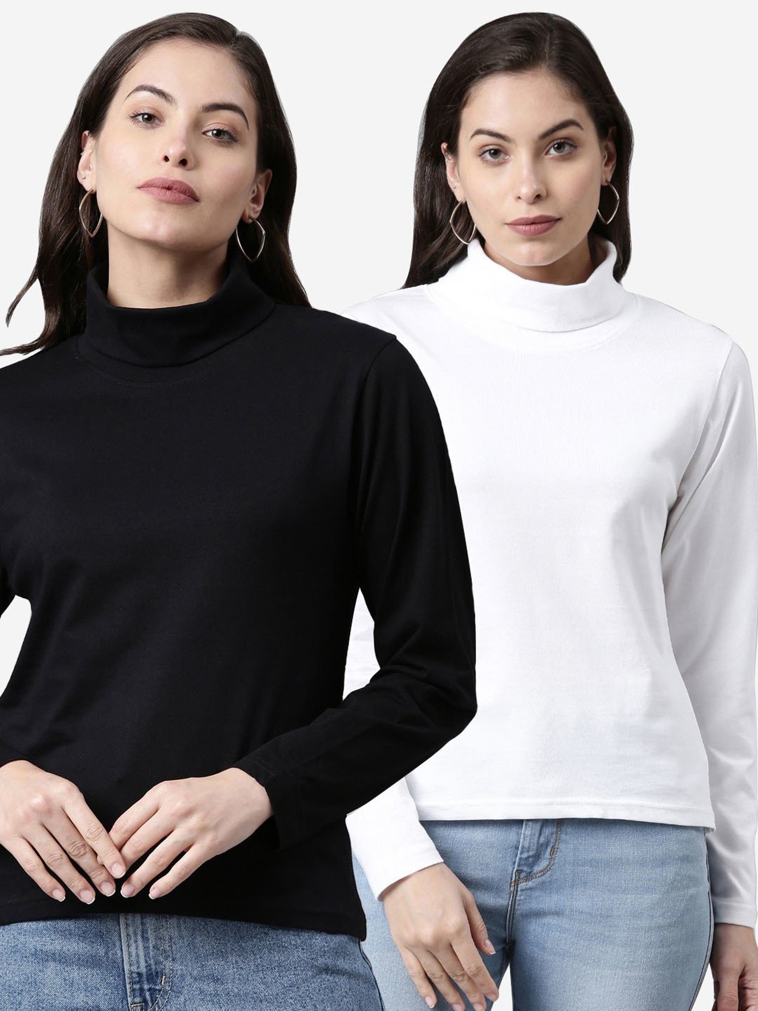 Kryptic Black & White T-Shirt - Pack of 2