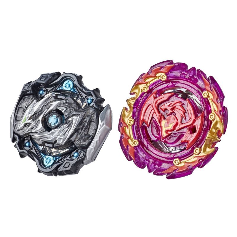 Beyblade Burst Surge Dual Collection Pack Myth Evo Dragon D5 and Perfect Phoenix P4