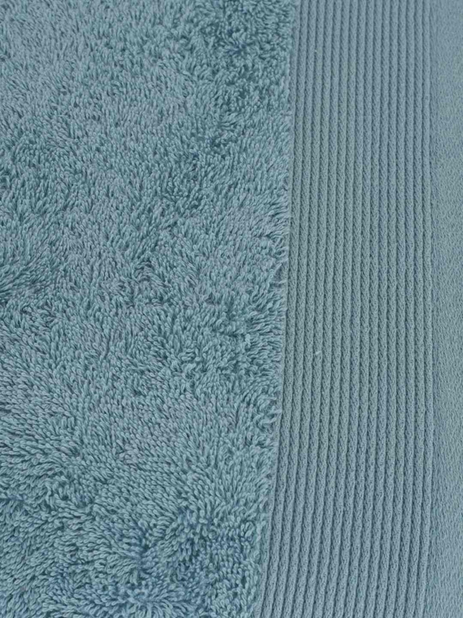 Maspar Blue Cotton 550 GSM Bath Linen Set