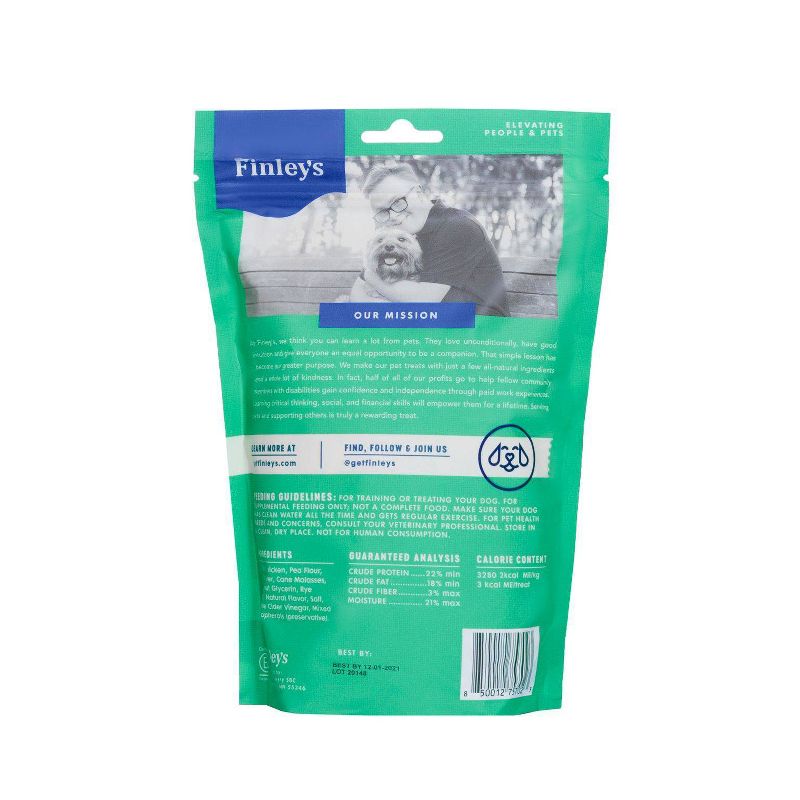 Finley's All Natural Duck Soft Training Bite Dog Treats - 16oz