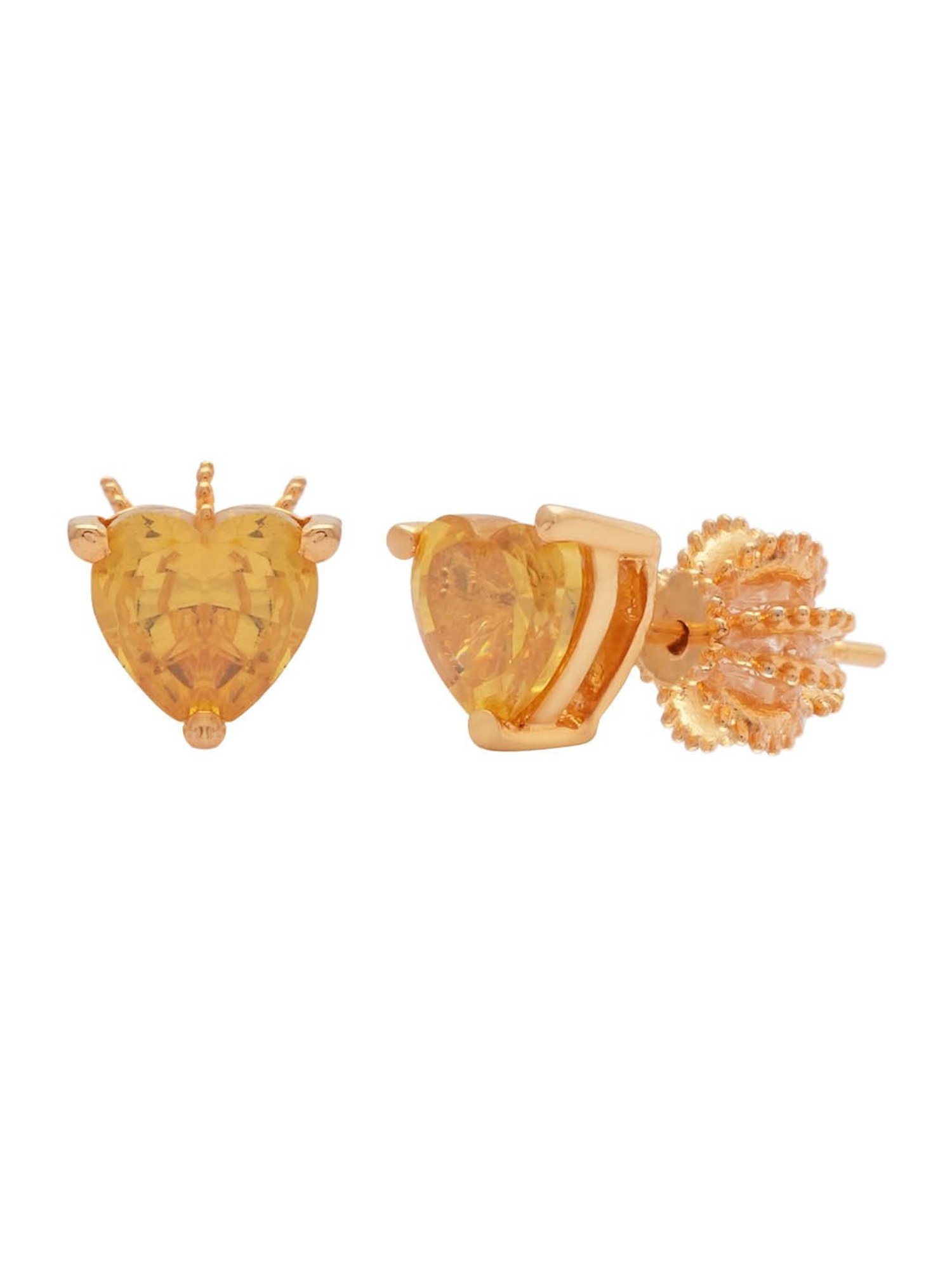 Juicy Couture Golden Scarlet Stud Earrings