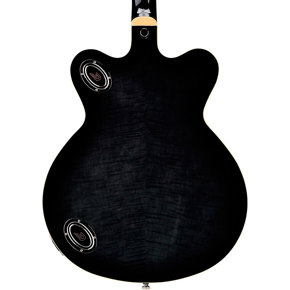 Duesenberg USA Gran Royale 2 Cutaway Semi-Hollow Electric Guitar Black