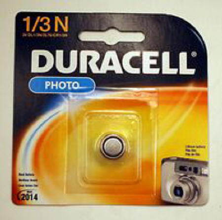 Duracell Button Cell Battery   DL1/3NBPK
