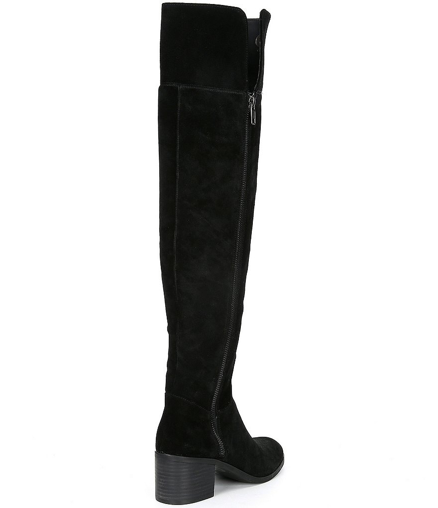 GB Look-Up Suede Wide Calf Over-the-Knee Boots