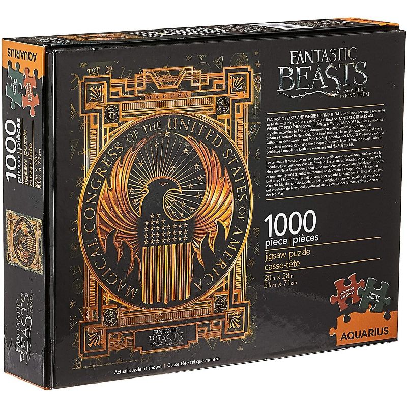 NMR Distribution Fantastic Beasts MACUSA 1000 Piece Jigsaw Puzzle