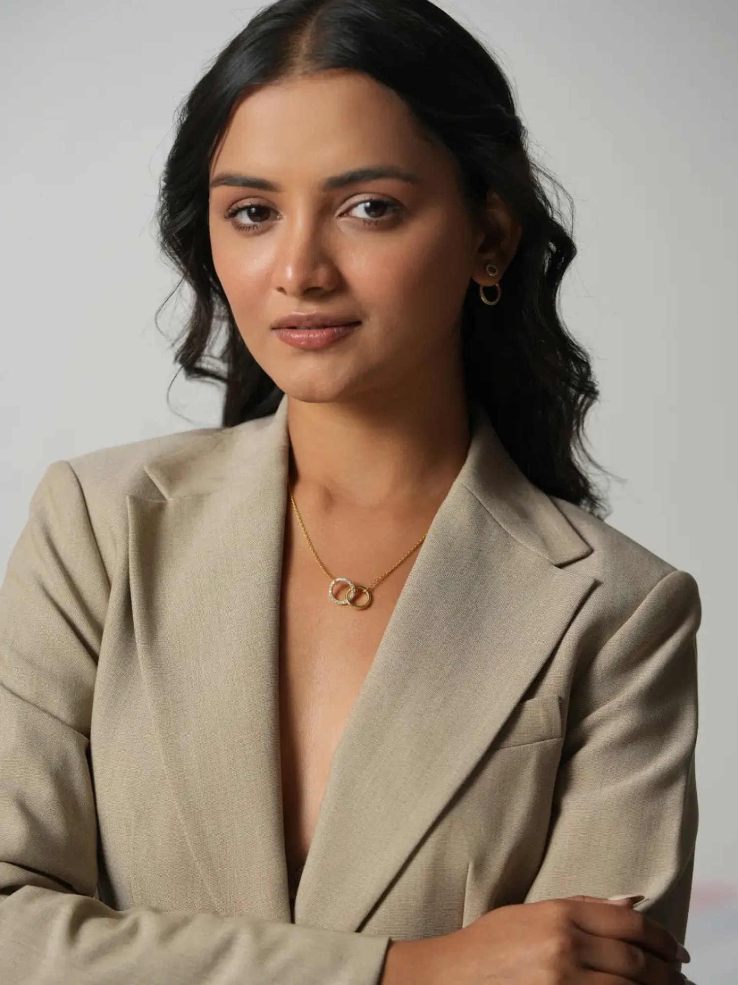 Mabel 92.5 Sterling Silver 18k Gold-Plated Connection Necklace