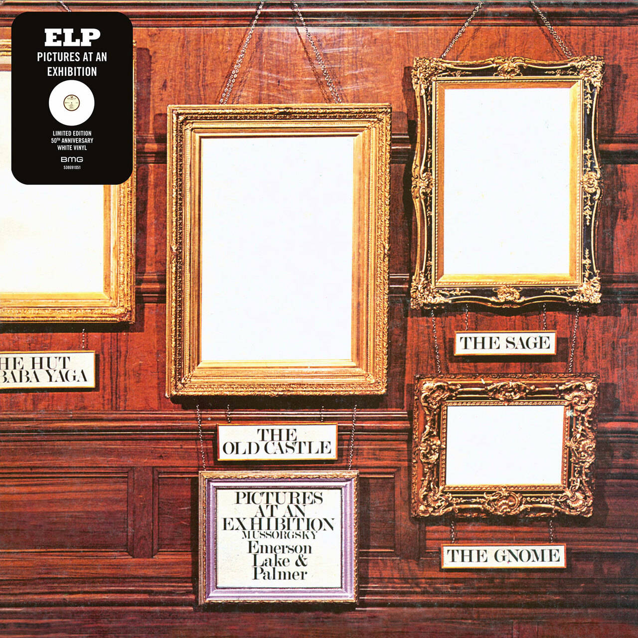 Emerson, Lake & Palmer Pictures At An Exhibition LP (White Vinyl)