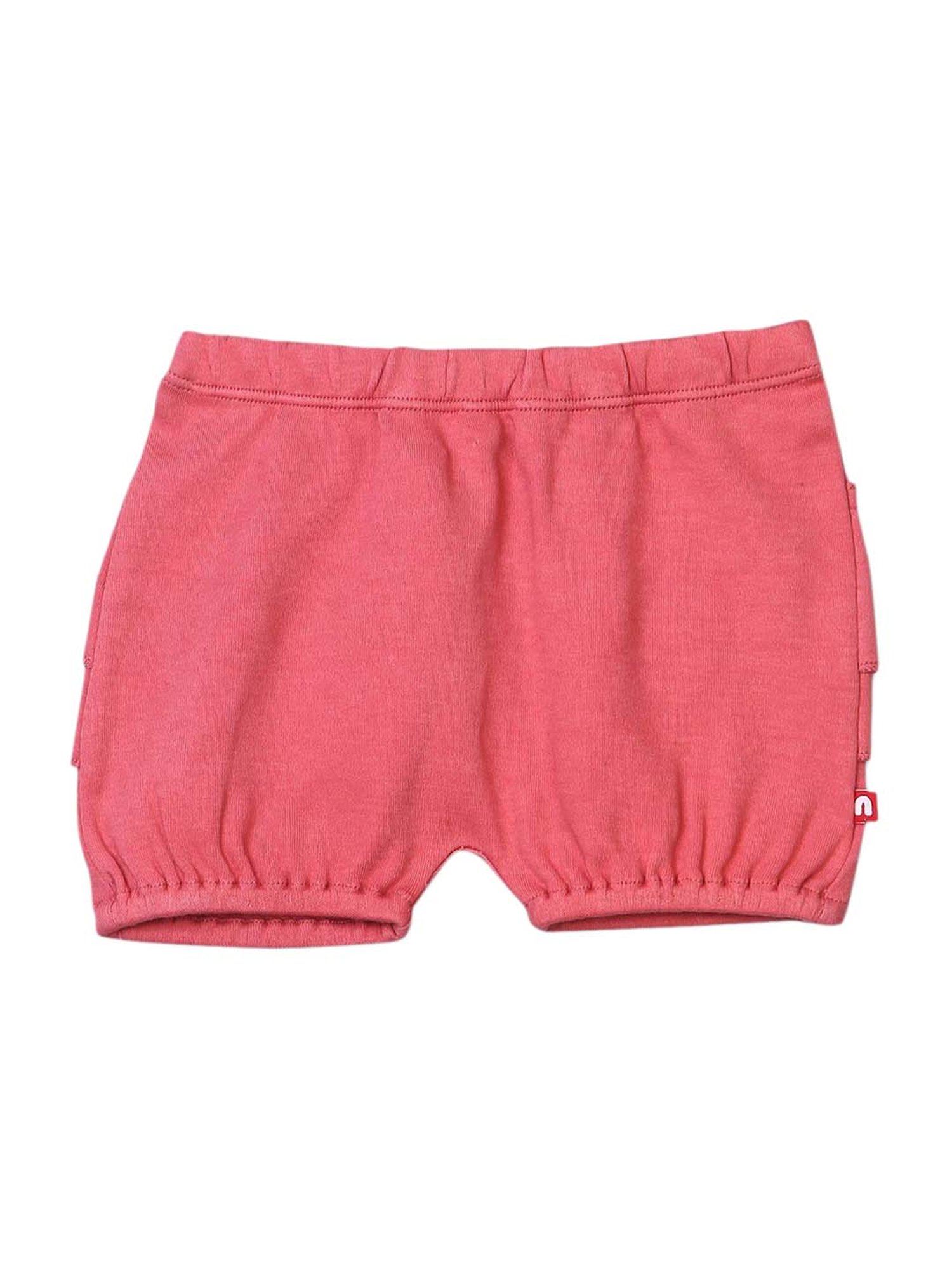 Nino Bambino Kids Yellow Cotton Printed Dress & Shorts