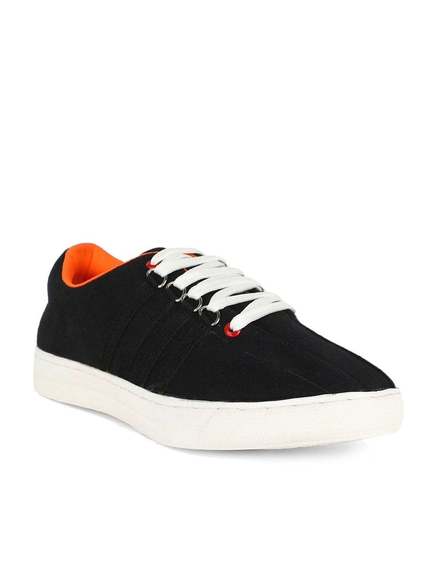 Lazard by Khadims Men's Black Casual Sneakers