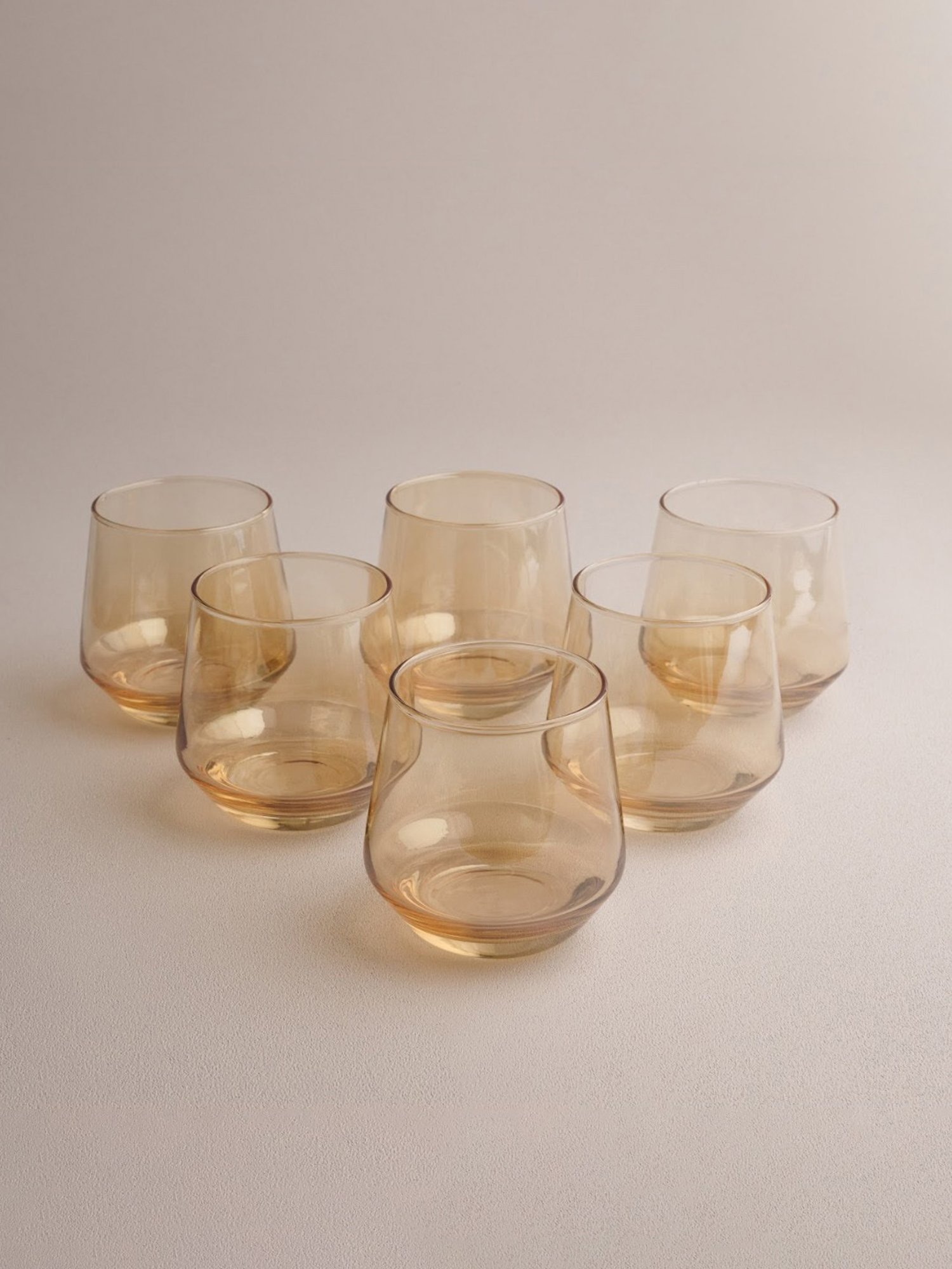 BlackCarrot Whiskey Glass Set of 6