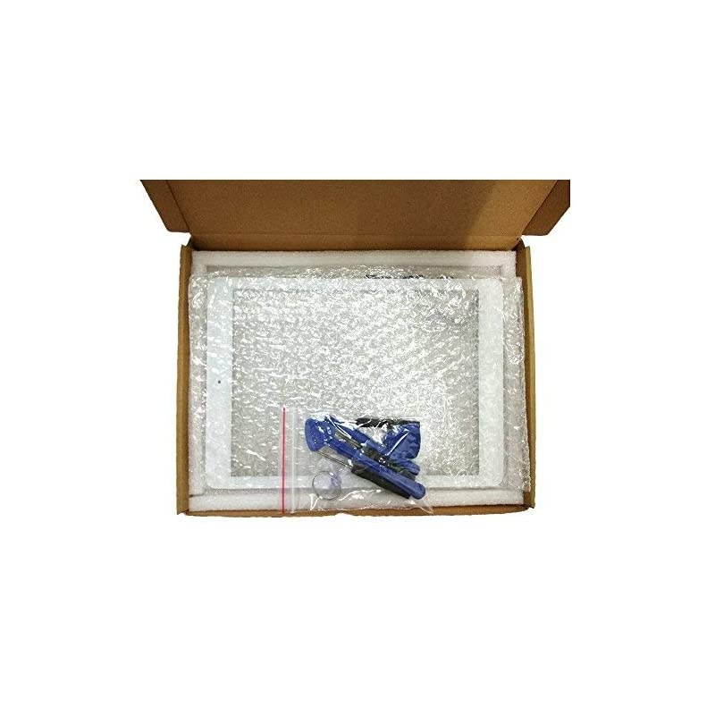 iPad 3 Model A1403 A1416 A1430 Digitizer Screen Replacement Touch Screen Glass Assembly Includes Adhesive Stickers Bezel Frame and Professional Tool Kit