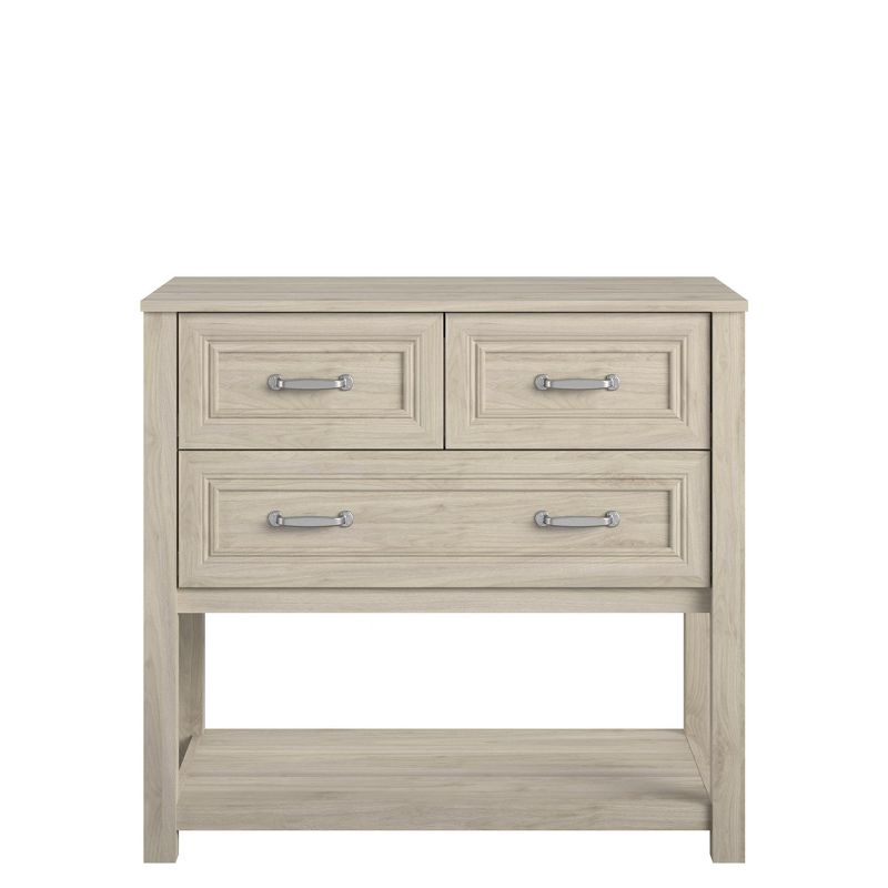 Sierra Ridge Levi Kids' 3 Drawer Dresser, Light Walnut