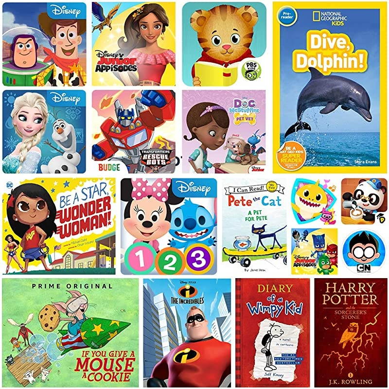 7 Kids Edition Tablet 2-Pack, 16 GB, Purple/Blue Kid-Proof Case