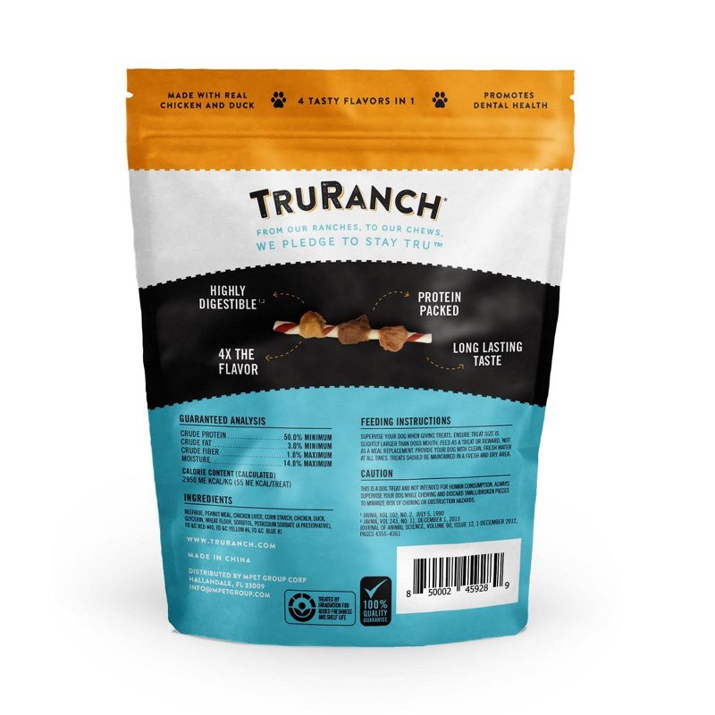 TruRanch Beefhide Skewers Dog Treats - 7ct