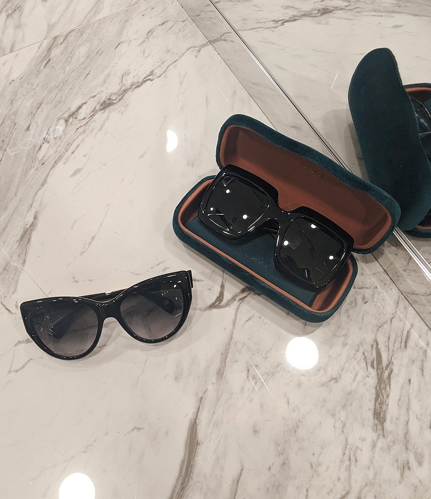 Gucci Women's Gg0877s Cat Eye 56mm Sunglasses