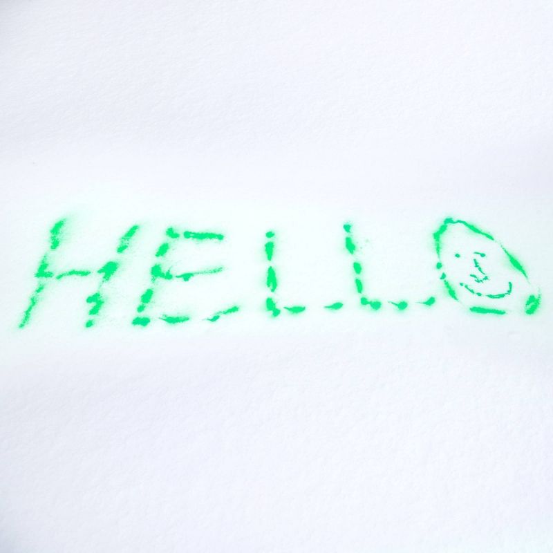 Airhead Snow Skate 27.7" - Blue/Yellow