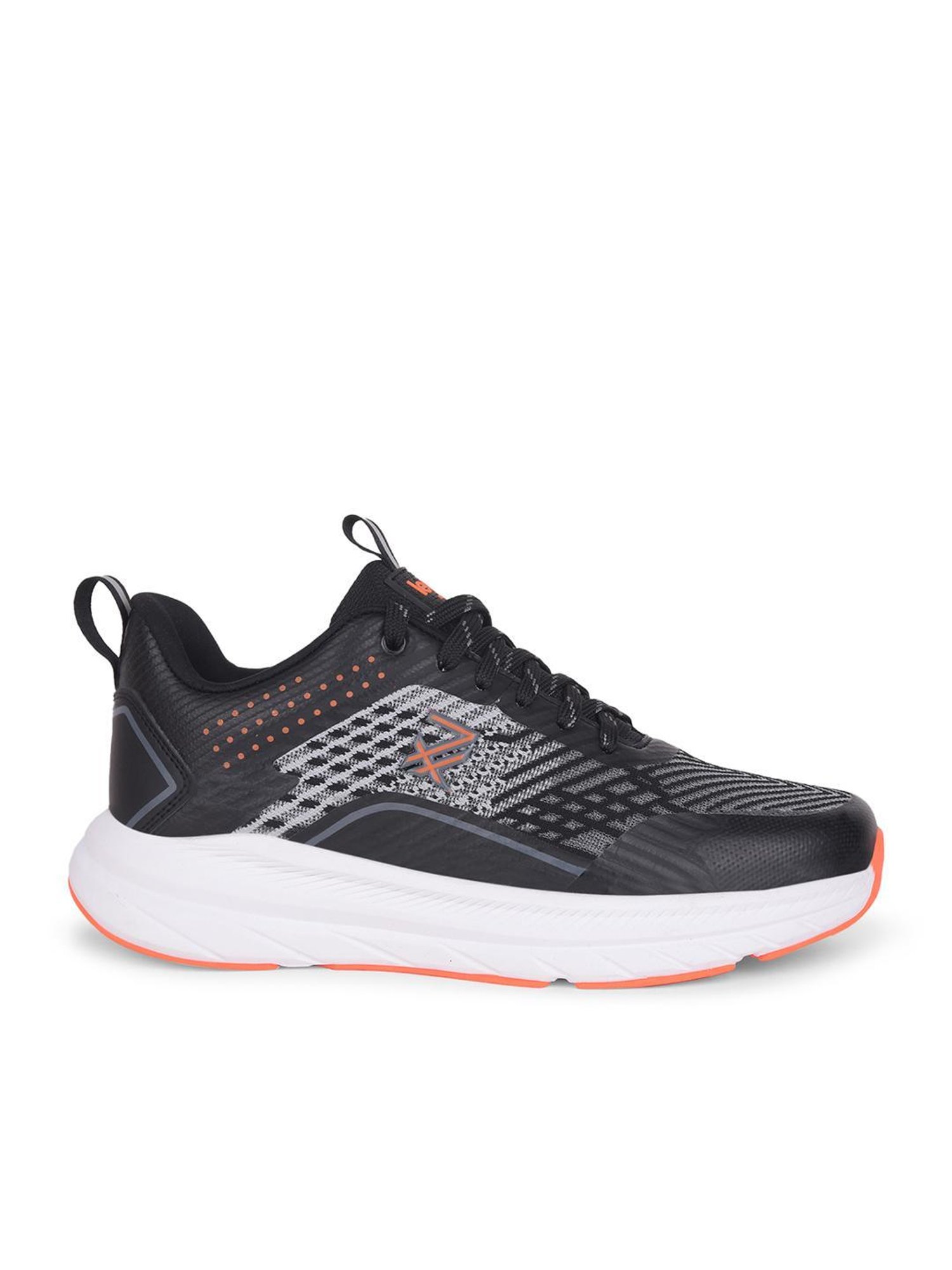 Leap7X by Liberty Men's Black Running Shoes