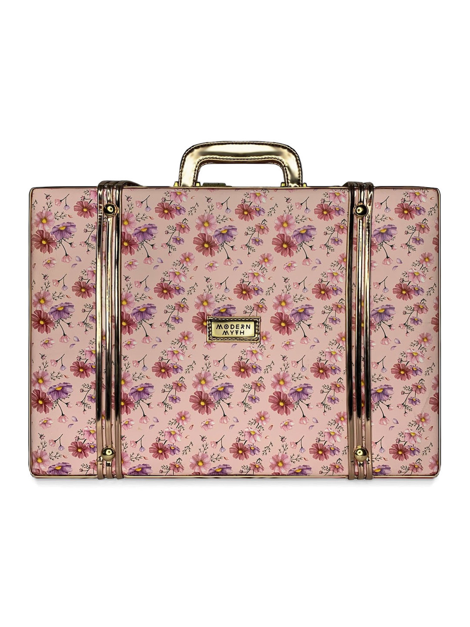 Modern Myth Multicolor Printed Medium Briefcase