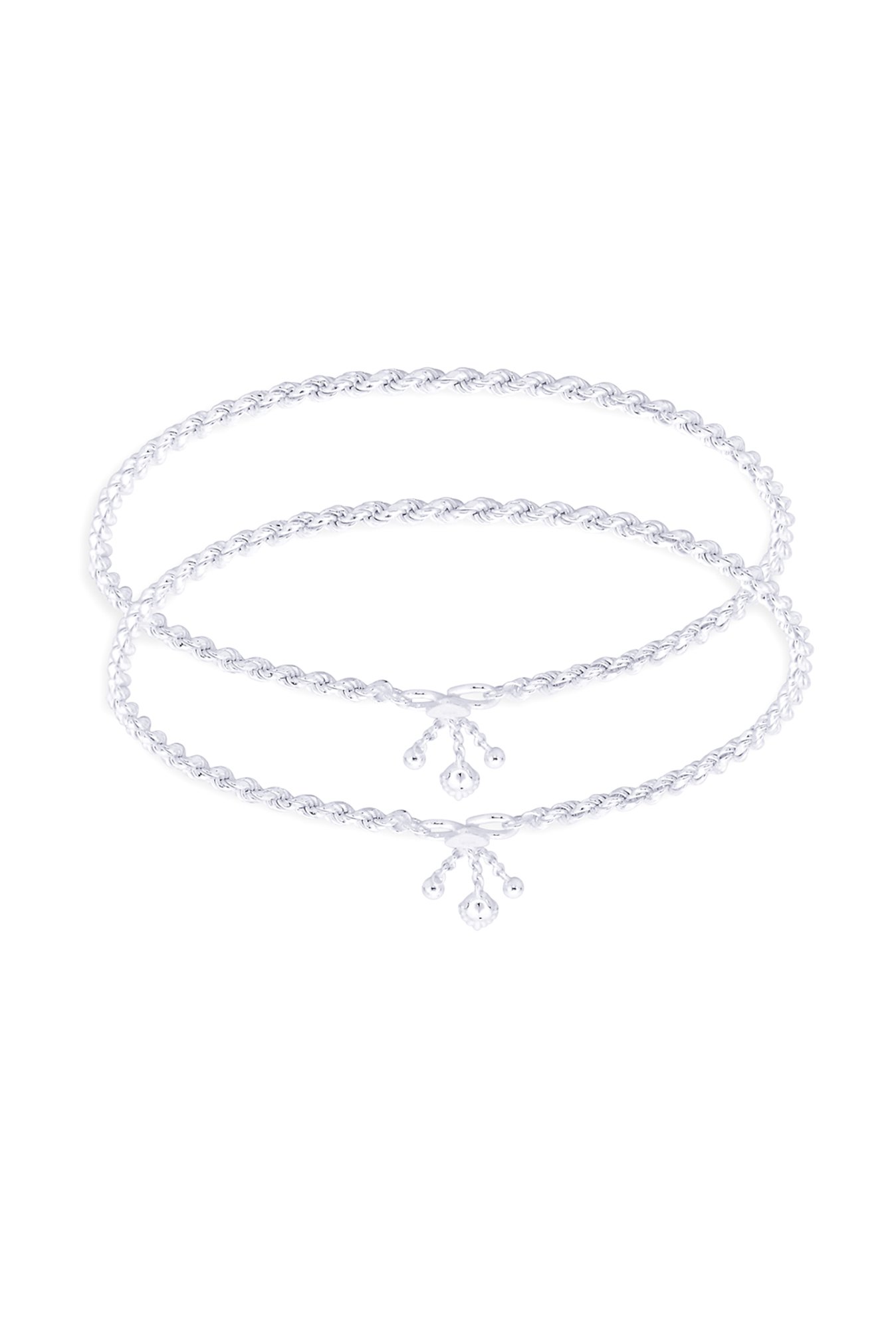 Silberry 92.5 Sterling Silver Isabelle Anklet