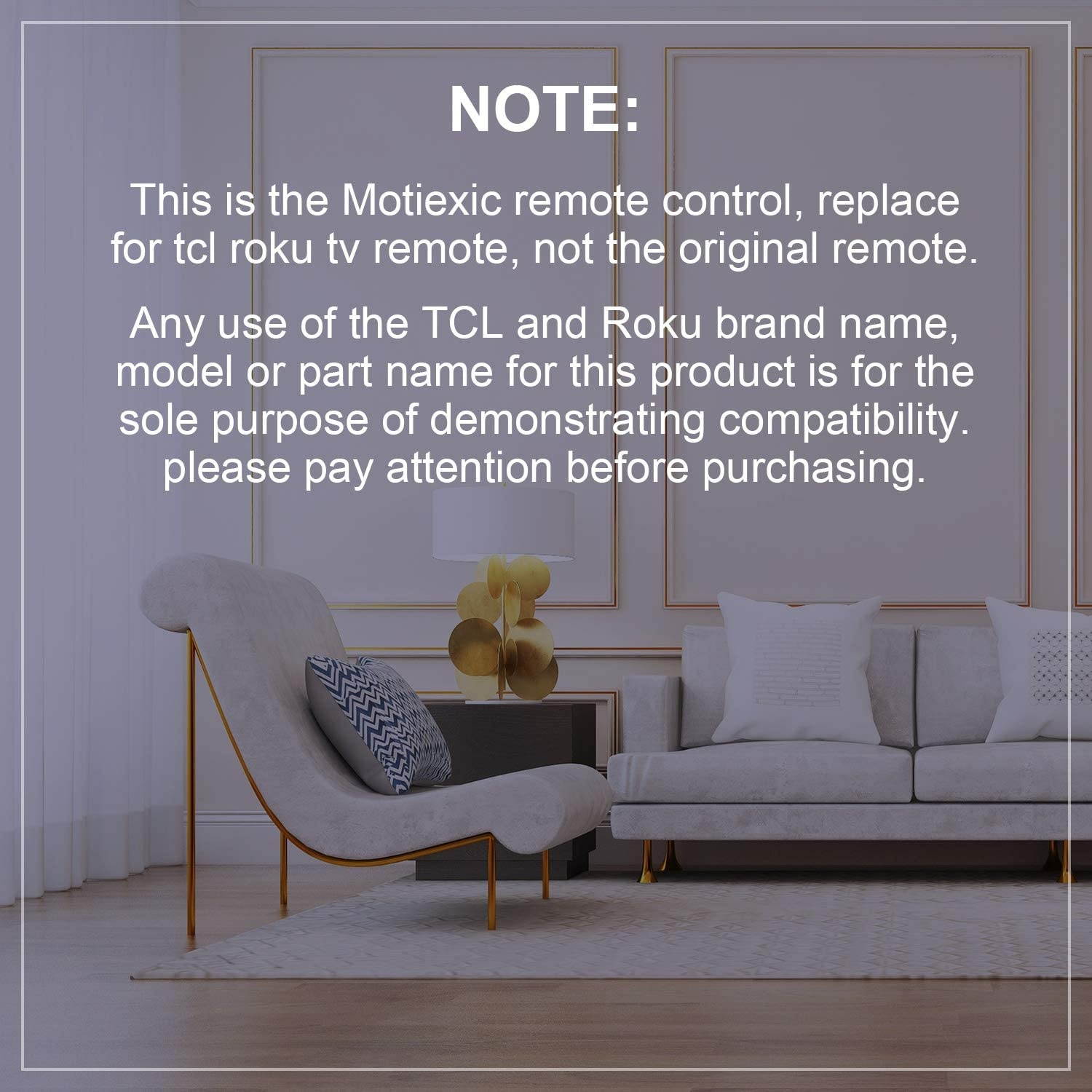 (2 Pack) Motiexic Remote Control Compatible with TCL Roku TV, 2020 Update Version with 8 Channel Shortcut Keys, 50S425 40S325 43S425 65S425 32S30132S325 65S405 32S305