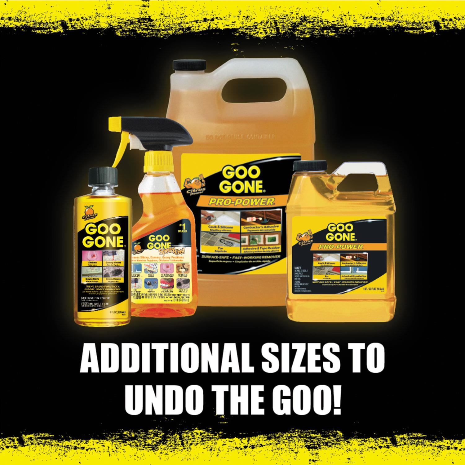 Goo Gone Pro-Power Cleaner Citrus Scent 1 gal Bottle 4/Carton 2085CT