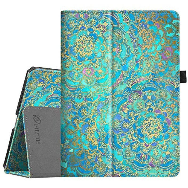 Fintie Case for iPad Pro 9.7, Premium Vegan Leather Folio [Slim Fit] Standing Smart Protective Cover with Auto Sleep/Wake Feature for iPad Pro 9.7 Inch 2016 Release Tablet, Shades of Blue