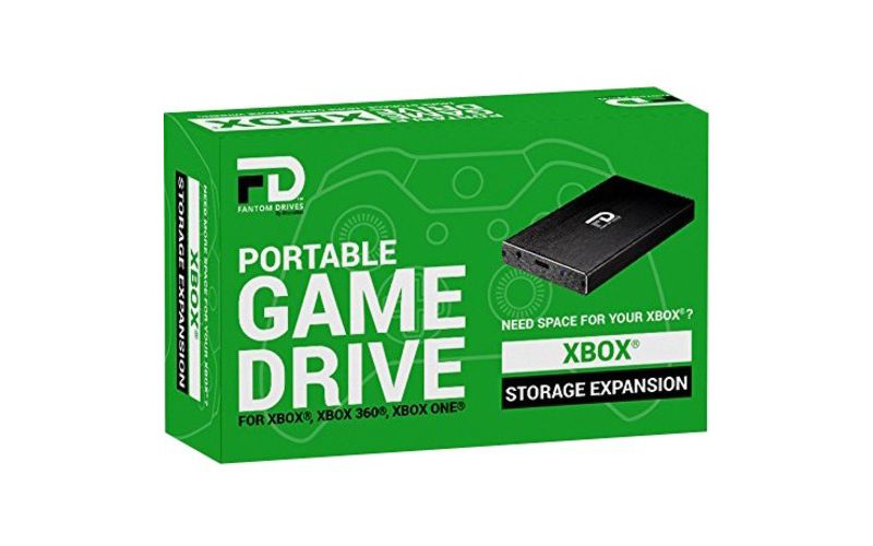 Fantom Drives Xbox 3TB External Hard Drive - USB 3.0/3.1 Gen 1 - Portable Game Drive for Xbox One, Xbox One S, Xbox One X