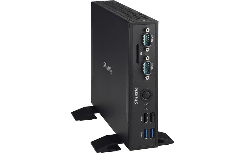 Shuttle XPC DS77U3 Nettop Computer - Core i3 i3-7100U - Slim PC - Black - Intel HD Graphics 620 - Wireless LAN
