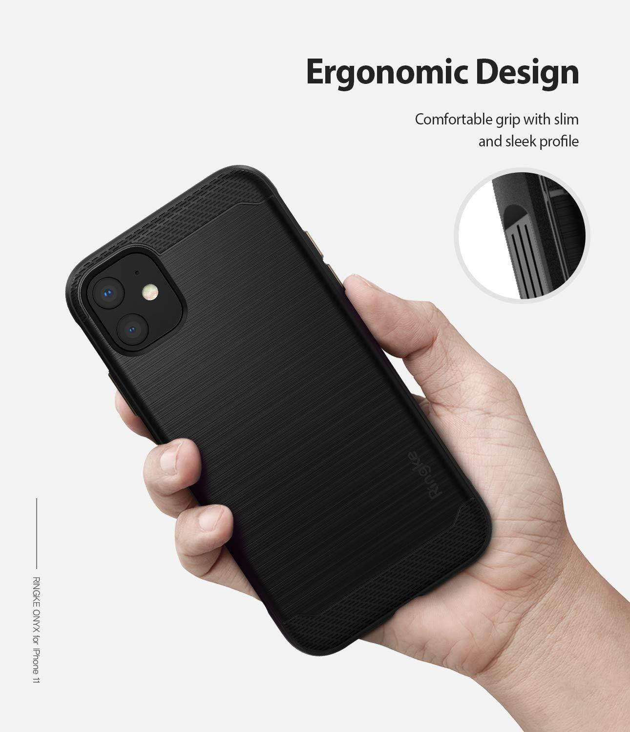 iPhone 11 Case, iPhone 11 Cover, Ringke [Onyx] - Black