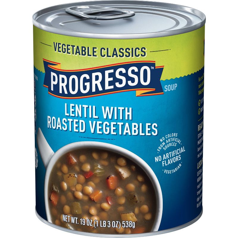 Progresso Vegetable Classics Lentil with Roasted Vegetables Soup - 18.5oz