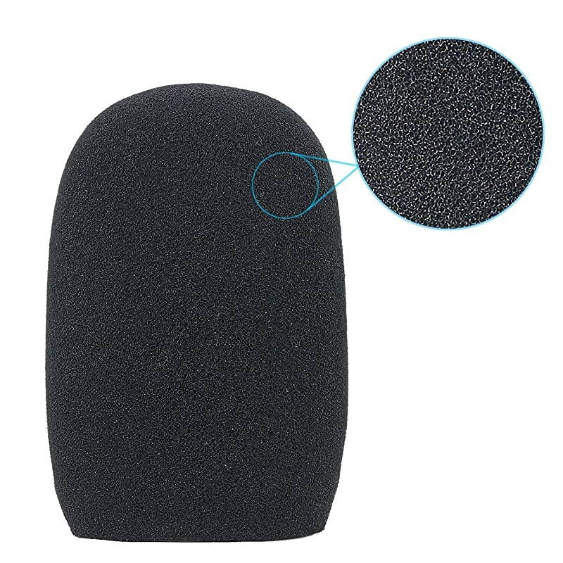 Foam Microphone Windscreen Wind Cover Mic Pop Filter Compatible with FIFINE USB Microphone K670 for Recording Podcasting