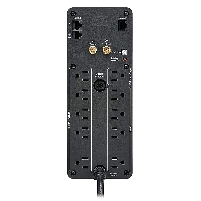 Sine Wave UPS Battery Backup Surge Protector 1000VA  BackUPS Pro BR1000MS Bundle Including 16GB DataTraveler