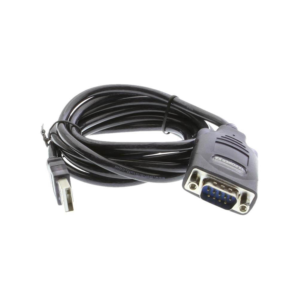 Coolgear 72 inch DB-9 Serial Adapter High Speed USB SERIAL RS-232 With Prolific Chip (Pl-2303HX)