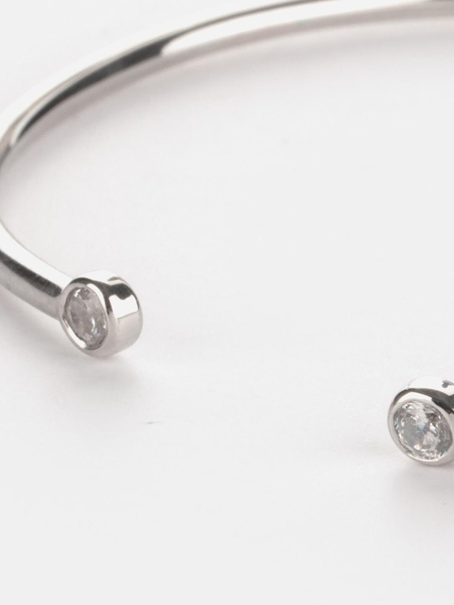 Shaya 92.5 Sterling Silver See You Again 3mm CZ Bracelet for Women