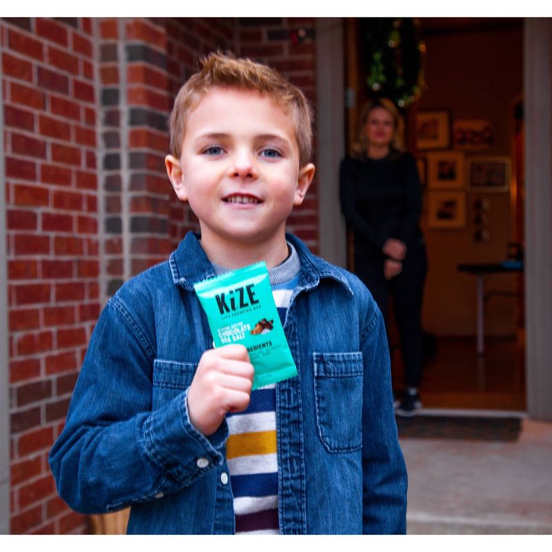 Kize Raw Energy Bar Almond Butter Chocolate Sea Salt - 6oz