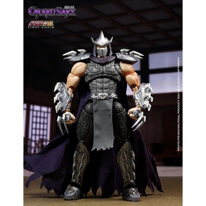 NT02 Oraku Saki Shredder | First Gokin Action figures