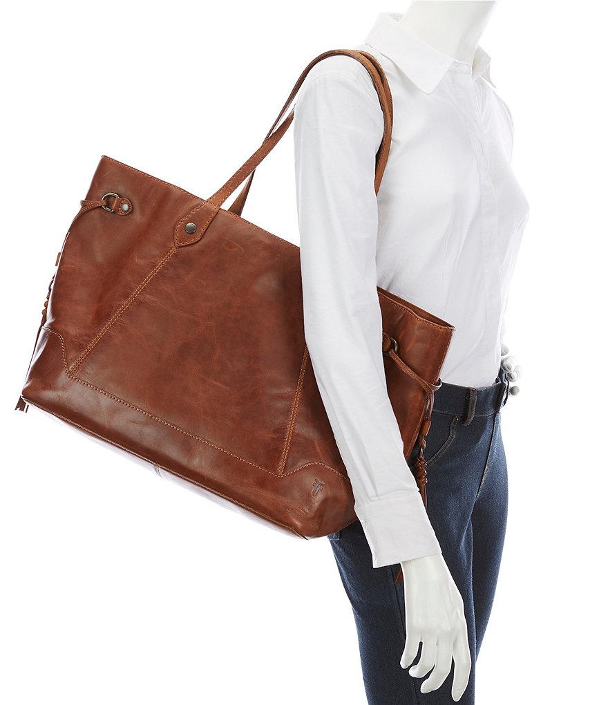 Frye Melissa Leather Large Carryall Bag