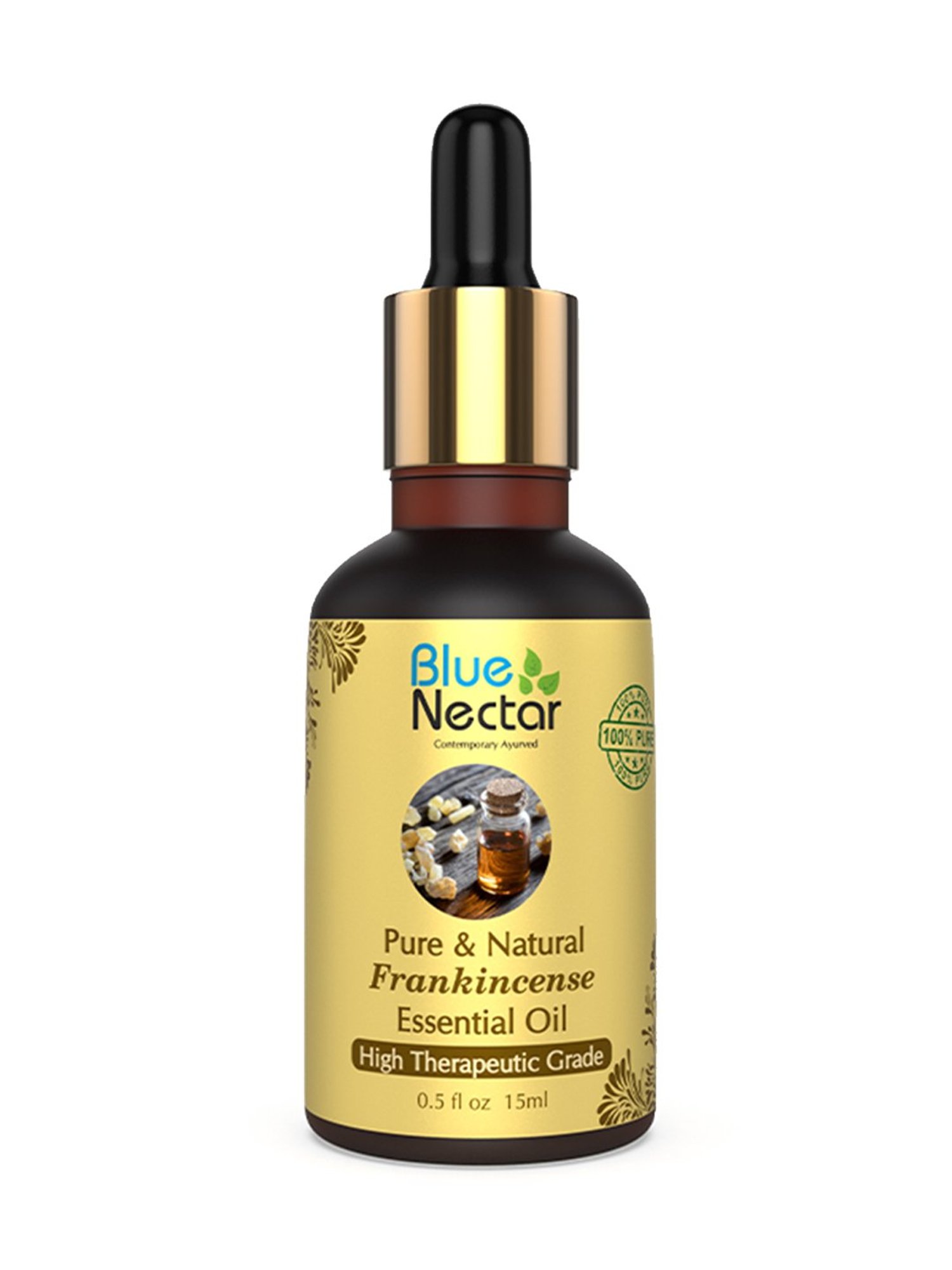 Blue Nectar Pure & Natural Frankincense Essential Oil - 15 ml