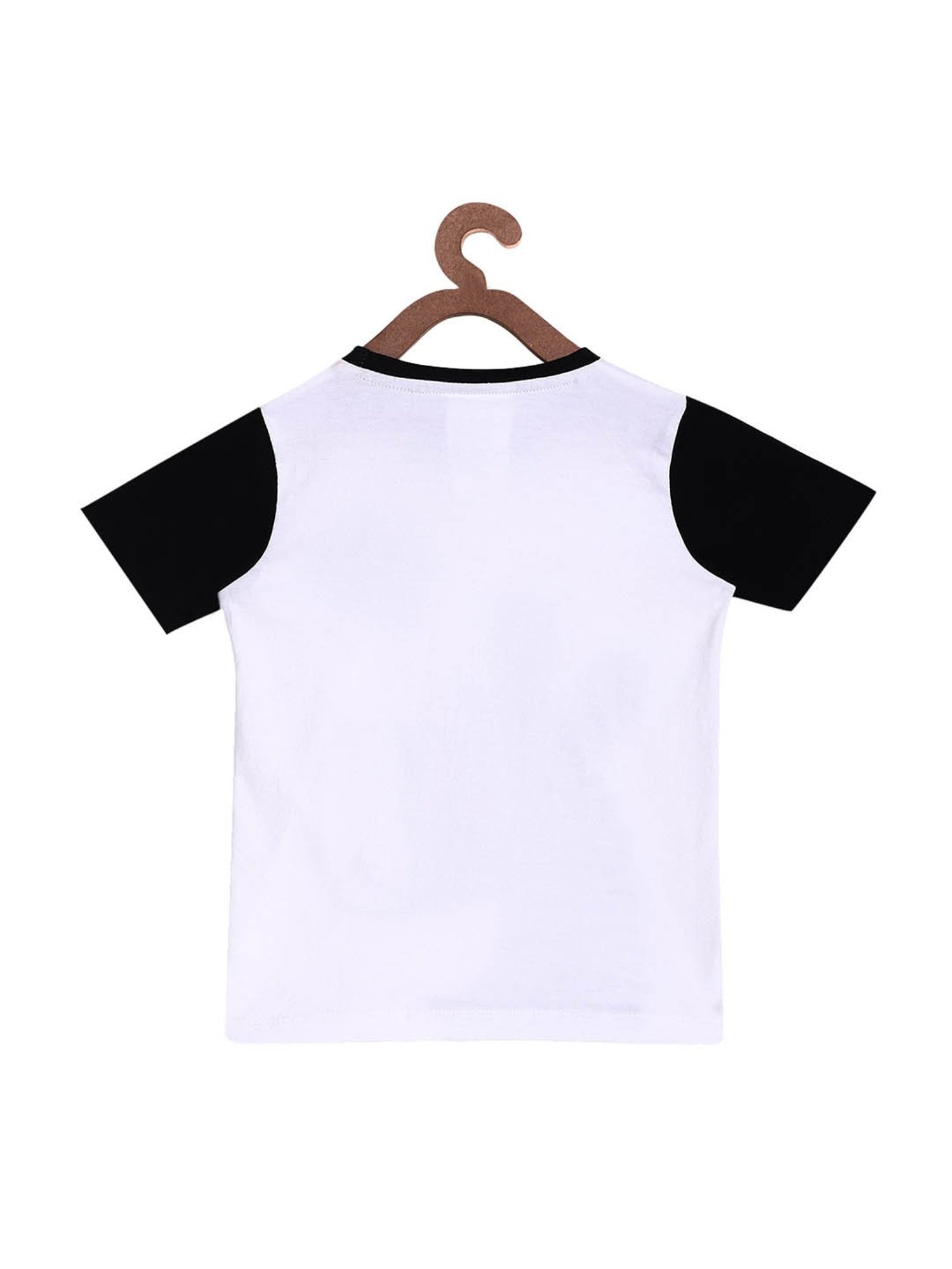 Lazy Shark Kids White & Grey Printed  T-Shirt with  Shorts